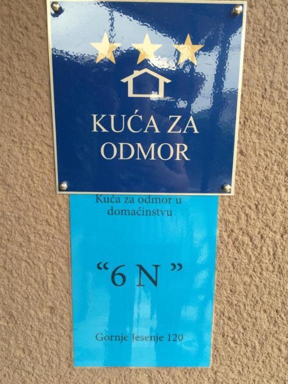 Вилла Kuca Za Odmor 6N Gornje Jesenje Экстерьер фото